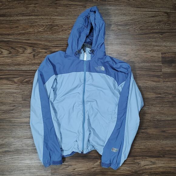 VTG The North Face Hydrenalite blue active gorpcore windbreaker jacket wms Large - Picture 1 of 11